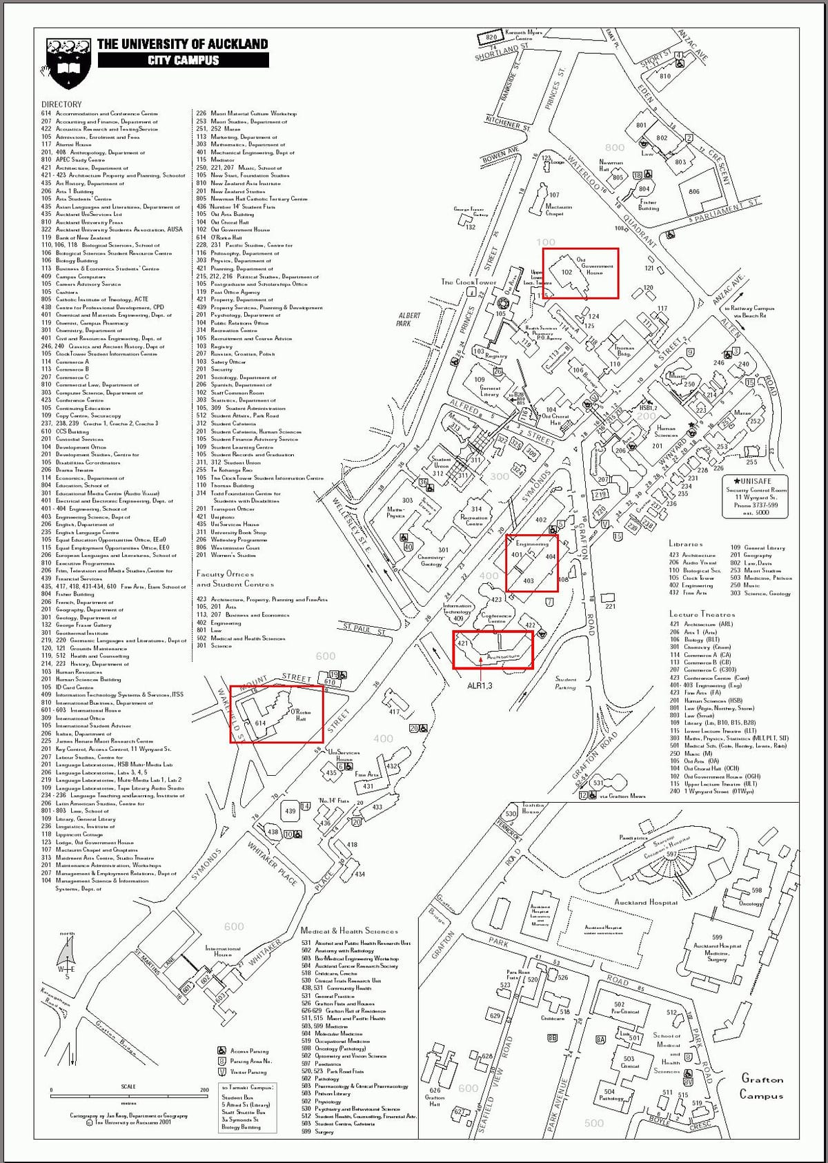 trường đại học của bordeaux bản đồ