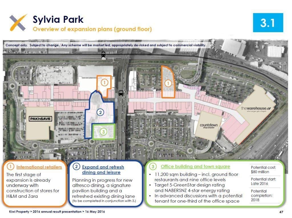 Sylvia park Auckland bản đồ