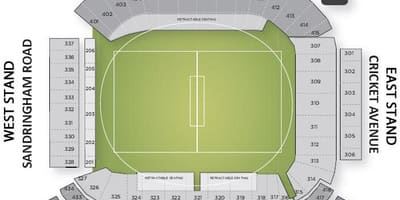 Bản đồ của Eden park Auckland